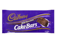 Coles Cadbury Cake Bars or Rolls 105g-130g offer