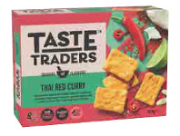 Coles Taste Traders Flavoured Crackers 150g offer