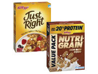 Coles Kellogg’s Nutri-Grain 805g, Crunchy Nut Corn Flakes 670g or Just Right Original 790g offer