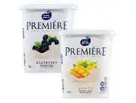ALDI Premiére Greek Style Yogurt 1kg Blueberry, Mango or Vanilla Bean offer