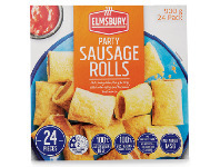 ALDI Elmsbury Party Sausage Rolls 24pk/900g offer