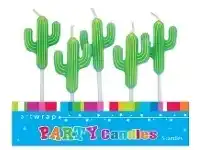 Cake Candles - Cactus 5 pk