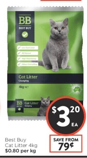 Best Buy Cat Litter 4kg