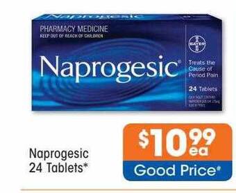 Naprogesic 24 Tablets