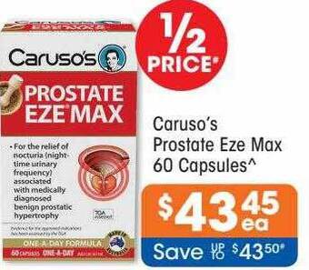 Good Price Pharmacy Caruso's Prostate Eze Max offer