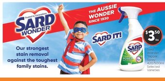 Foodworks Sard Wonder Trigger Spray 420/500ml offer