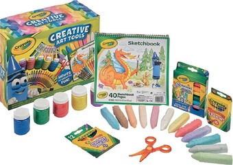 Officeworks Crayola Creative Art Tools Set offer