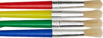 Officeworks Kadink 4 Pack Paintbrushes offer