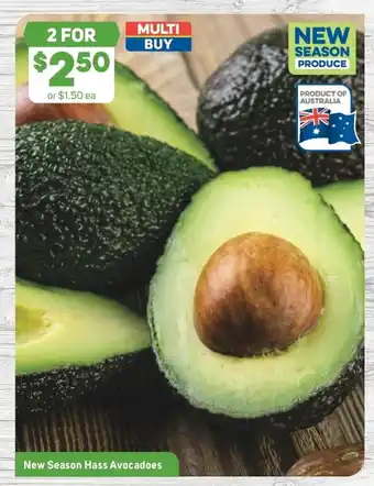 Foodland New Season Hass Avocadoes offer