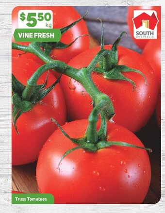 Foodland Truss Tomatoes offer