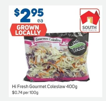 Foodland Hi Fresh Gourmet Coleslaw 400g offer