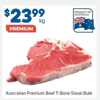 Foodland Australian Premium Beef T-Bone Steak Bulk offer