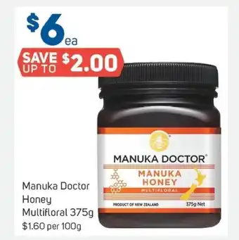 Foodland Manuka Doctor Honey Multifloral 375g offer