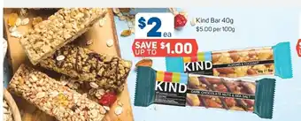 Foodland Kind Bar 40g offer