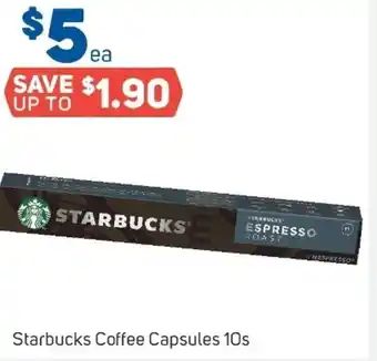 Foodland Starbucks Coffee Capsules 10s offer