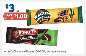Foodland Arnott's Chocolate Biscuits 160-200g offer