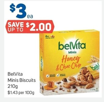 Foodland Belvita Minis Biscuits 210g offer