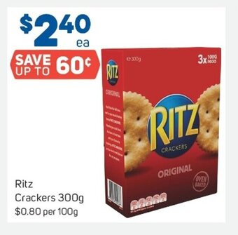 Foodland Ritz Crackers 300g offer