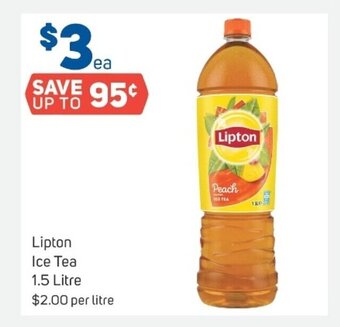 Foodland Lipton Ice Tea 1.5 Litre offer