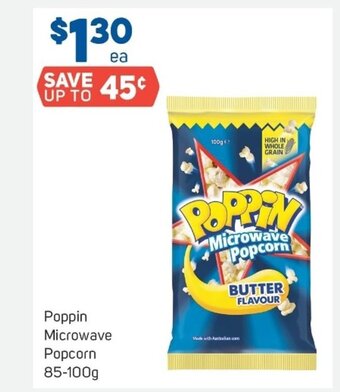 Foodland Poppin Microwave Popcorn 85-100g offer