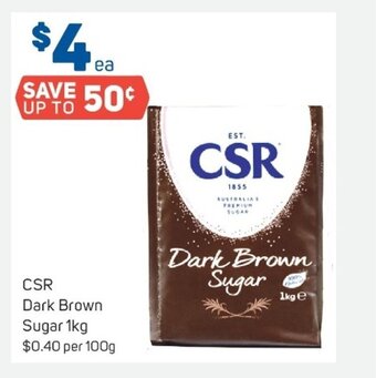 Foodland CSR Dark Brown Sugar 1kg offer