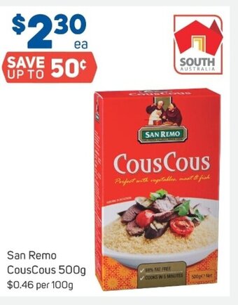 Foodland San Remo CousCous 500g offer