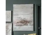 LivingStyles Seafoam Hand Painted Canvas Wall Art, Dawn, 120cm offer