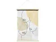 LivingStyles "Dreamsong" Hanging Scroll Canvas Wall Art Print, No.2, 90cm offer