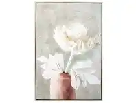 LivingStyles Sens Caily Framed Hand Pianted Canvas Wall Art, 90cm offer