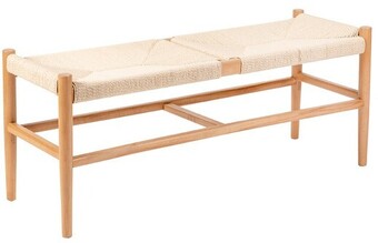 Pillow Talk Belgrade Woven Bench by M.U.S.E. offer