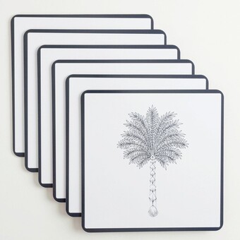 Byron Palm Table Setting Range by M.U.S.E.