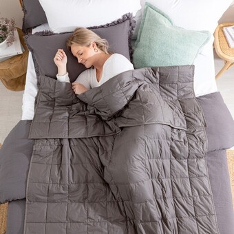 Pillow Talk Tranquility Weighted Blanket by Hilton offer