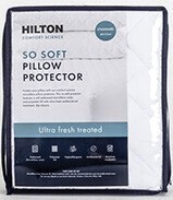 Pillow Talk Comfort Science So Soft Standard Pillow Protector by Hilton offer