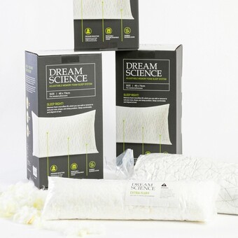 Pillow Talk Adjustable Memory Foam Pillow by Dream Science offer