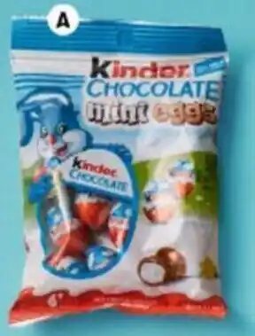 BIG W Kinder A. Mini Easter Eggs Milk 549576 offer