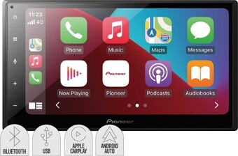 Autobarn Pioneer 6.8” 200W AV Carplay™ Android Auto Receiver offer