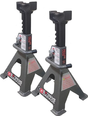 Autobarn Extreme Garage Axle Stands 2000kg Ratchet & Pawl Lock offer