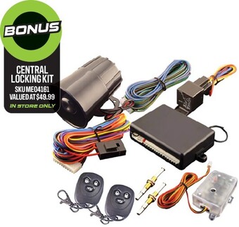 Cyclops Remote Control Alarm System & Central Locking Kit