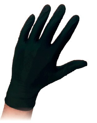 Autobarn Onmech Black Nitrile Gloves 100 Pack offer