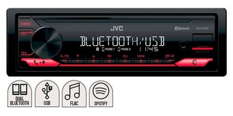 Autobarn JVC 200W Digital Dual Bluetooth® Receiver offer