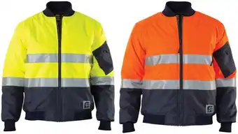 ELEVEN Hi-Vis Spliced Bomber Jacket with 3M™ Tape