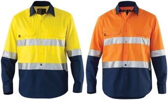RSEA Safety ELEVEN Hi-Vis Spliced L/S Drill Shirt with 3M™ Tape offer