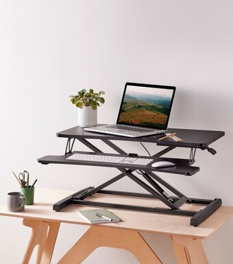 Coles Urbanworx Sit-To-Stand Desk Riser offer