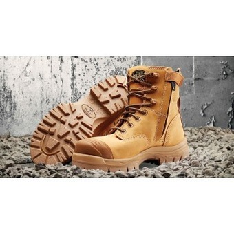 RSEA Safety Oliver AT 45-632Z Wheat Lace Up Safety Boots with TECtuff® Toe Bumper offer
