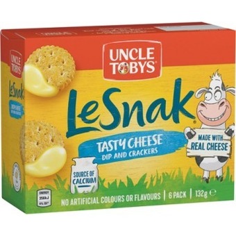 IGA Uncle Tobys Le Snak 6 Pack Selected Varieties offer