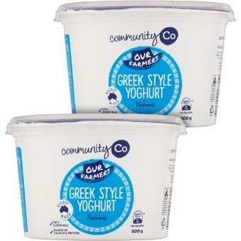IGA Community Co Greek Style Yoghurt 500g offer
