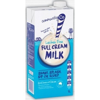 IGA Community Co Lactose Free Full Cream 1 Litre offer