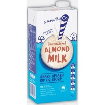 IGA Community Co Almond Unsweetened Milk 1 Litre offer
