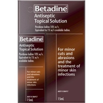 Betadine Antiseptic Liquid 15mL**