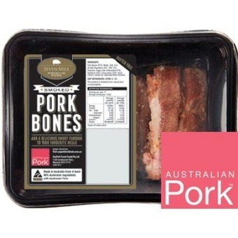 IGA SunPork Smoked Bones 500g offer